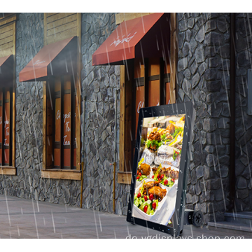 Outdoor tragbares 43-Zoll-LCD-Digital-Signage-Display